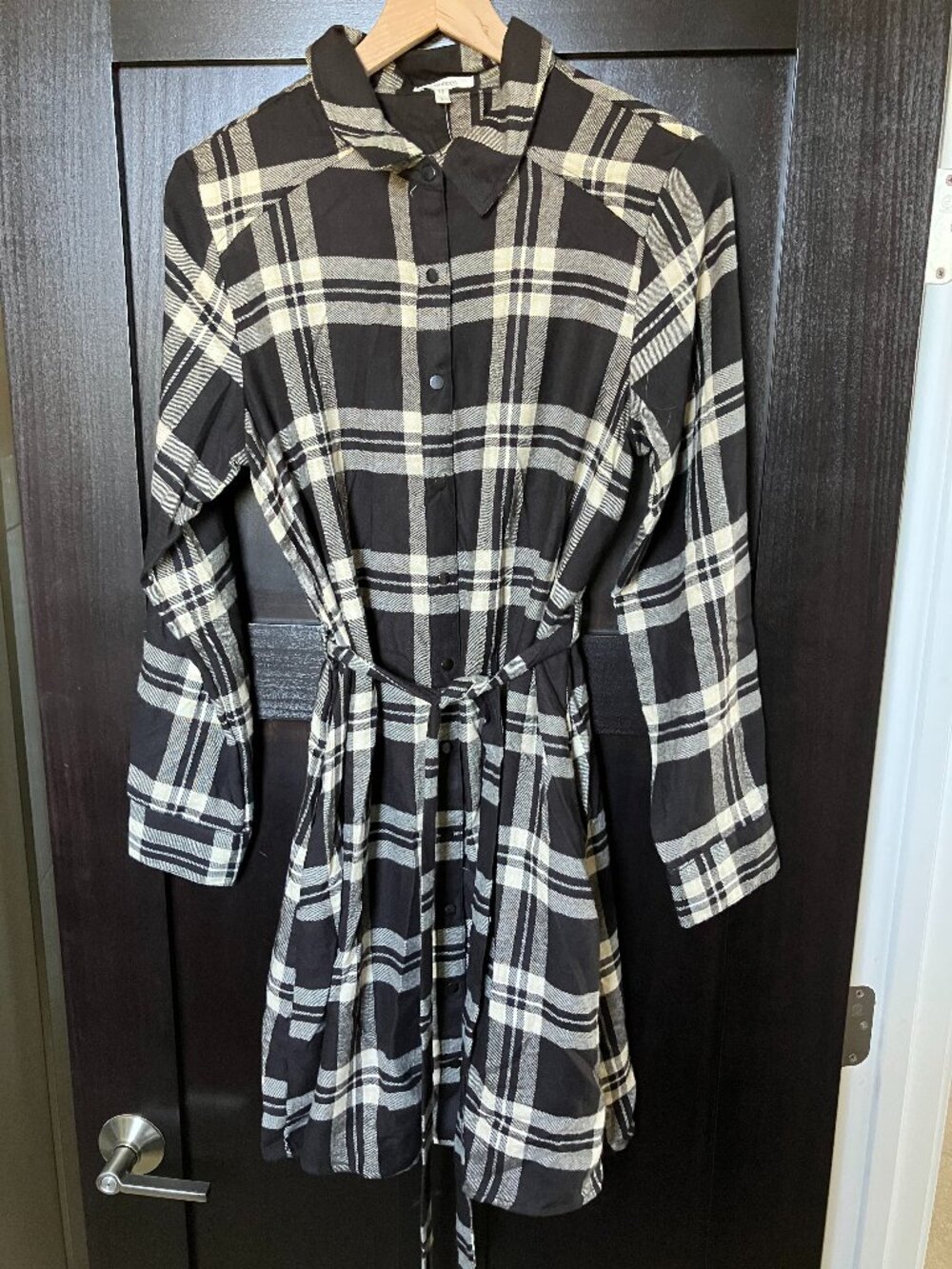 Maurices Flannel Dress NEW WITH TAGS